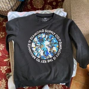 diamond supply co crewneck sweater